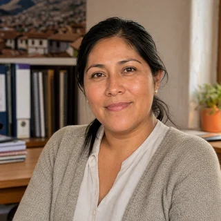 Retrato de Andrea Quispe