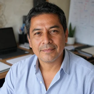 Retrato de Renzo Medina